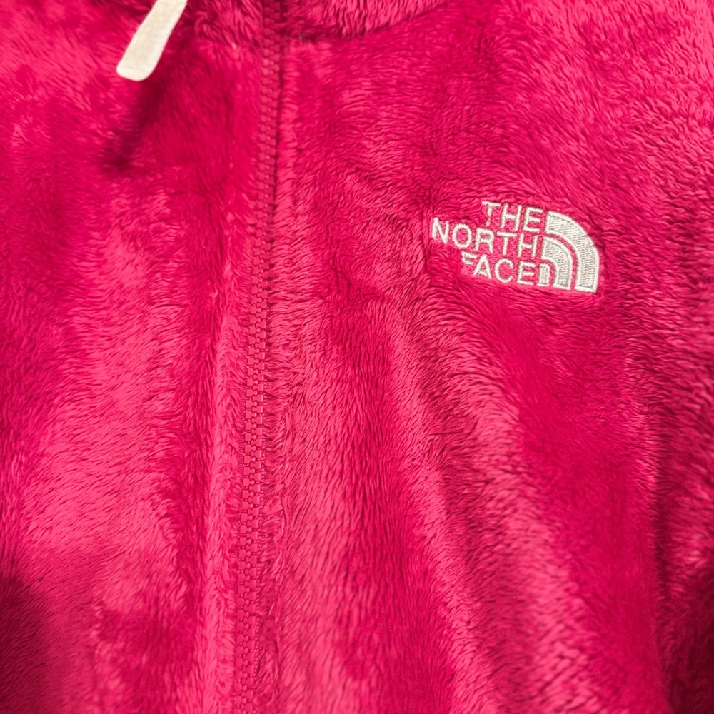 North Face Pink Fuzzy Jacket - Picture 4 of 6